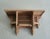 Handmade Moroccan Carved Wall Shelf – Natural Wood Finish For Sale - Image 12 of 12