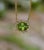 Metal Natural Sapphire Diamond Halo Pendant With Chain 18" 14k YG 3.14 TCW Certified For Sale - Image 7 of 13