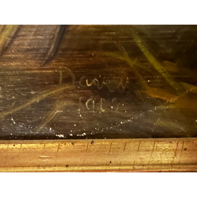 Original Painting of Hunt Scene by Listed Artist Arthur Alfred Davis For Sale - Image 4 of 6