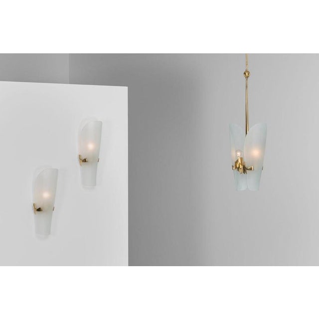 Model 1636 Sconce attributed to Max Ingrand for Fontana Arte, Italy, 1960s For Sale - Image 13 of 15