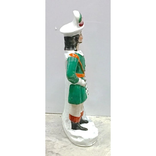 Staffordshire Antique Staffordshire Hunter Figurine For Sale - Image 4 of 6