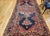 19th Century Persian Farahan Gallery Rug, Hand-Knotted Wool, Geometric Pattern, Red & Navy, 5x10 For Sale - Image 4 of 17