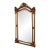 Mid 20th Century Large Ornately Gilt Carved Wall Mirror For Sale