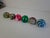 Metal Vintage Czechoslovakian Glass Christmas Diorama Ornaments, 1960, Set of 6 For Sale - Image 7 of 18