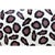 Animal Skin Animal Print Hair on Hide Pillow Cover With Piping For Sale - Image 7 of 12