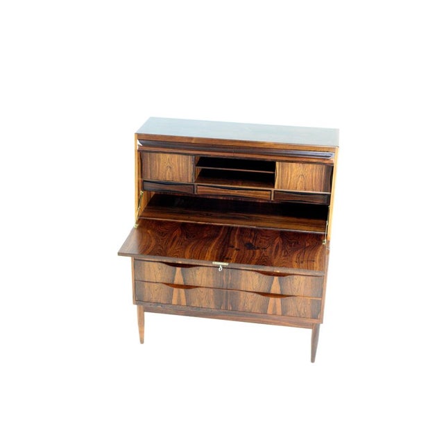 Rosewood Secretaire by Erling Torvits for Klim Møbelfabrik For Sale - Image 15 of 16