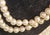 Metal 1970s Opera Strand Semi Baroque Pearls, 36" For Sale - Image 7 of 16