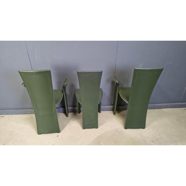 Animal Skin Vintage Dining Chairs from Pietro Costantini, 1980s, Set of 6 For Sale - Image 7 of 15