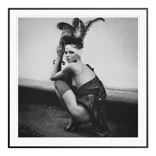 Dasha and Mari 'Black Opium' Limited Edition Print Framed in Black For Sale