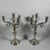Baroque Antique Rococo Candleholders in 950 Silver, 1907, Set of 2 For Sale - Image 3 of 11