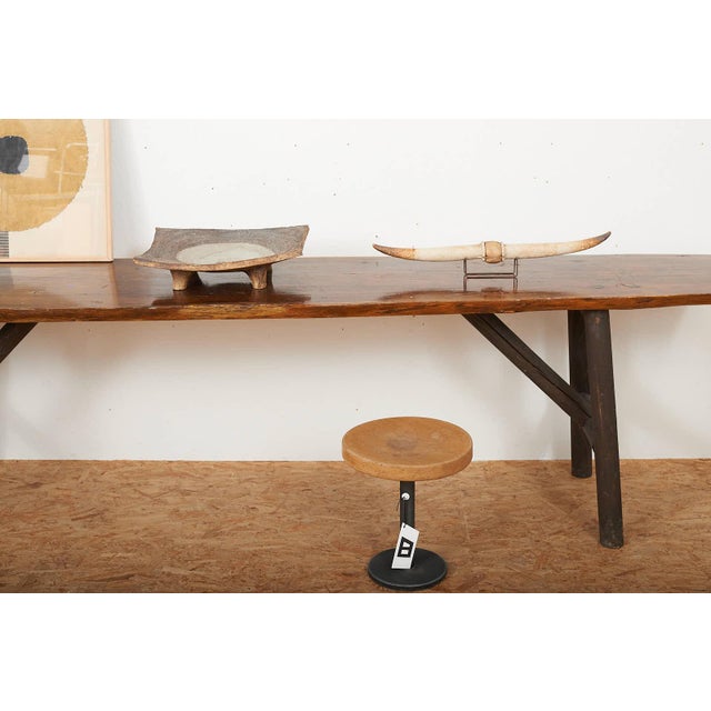 Fir Console Table with Cedar Wood Top For Sale - Image 13 of 15