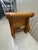 Contemporary Vintage 1980s Custom Made Biedermeier Style Bench For Sale - Image 3 of 9