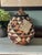 Contemporary Large 16" Authentic Handwoven Zulu Lidded Wedding Basket / Ukhamba With Tag For Sale - Image 3 of 8