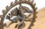 Cosmic Circle of Fire Patinated Nataraja For Sale - Image 4 of 11