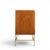 Calvin Paul McCobb for Calvin Irwin Collection Mid Century Mahogany, Brass and Travertine Double Dresser For Sale - Image 4 of 8