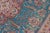 1990s Shabby Chic 1990's Vintage Blue/Purple Wool Rug - 7'7'' X 11'2'' For Sale - Image 5 of 10