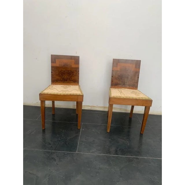 Set of Desk Chairs by Vezzani, 1930s For Sale - Image 6 of 6