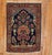 Navy Persian Kashan Mat rug no. j1995 For Sale - Image 4 of 9