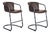 Regina Andrew Axl Leather Counter Stool, Distressed Whiskey - Set of 2 For Sale