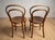 Jacob & Josef Kohn Antique J. & J. Kohn Bentwood No. 14 Vienna Café Chairs - Pair -With Rare Export Label, C. 1900-1914 For Sale - Image 4 of 12