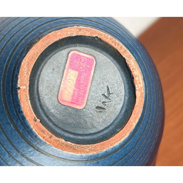 Mid-Century Modern German Studio Pottery Carafe Vase from Wilhelm Kagel, Partenkirchen, 1960s For Sale - Image 12 of 13