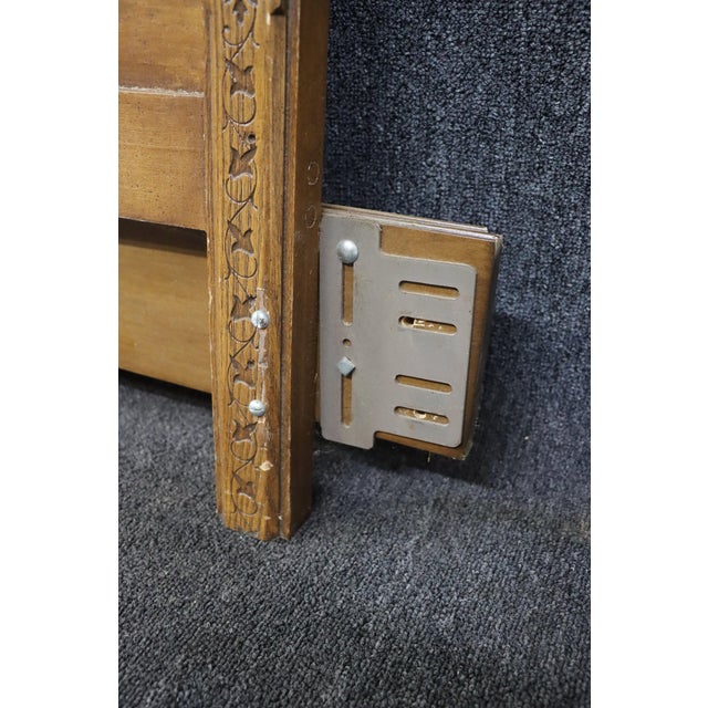 Oak Victorian Headboard Chairish