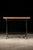 Industrial Oak Table on Antique Cast Iron Base For Sale In Chicago - Image 6 of 14
