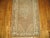 Spanish Early 21st Century Neutral Brown Geometric Turkish Scenic Runner - 2'5" x 12'3" For Sale - Image 3 of 5