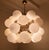 1990s Large Mid Century Modern Beige Glass Sputnik Chandelier For Sale In Dallas - Image 6 of 12