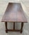 Farmhouse Vintage French Country Farm Dining Table For Sale - Image 3 of 9