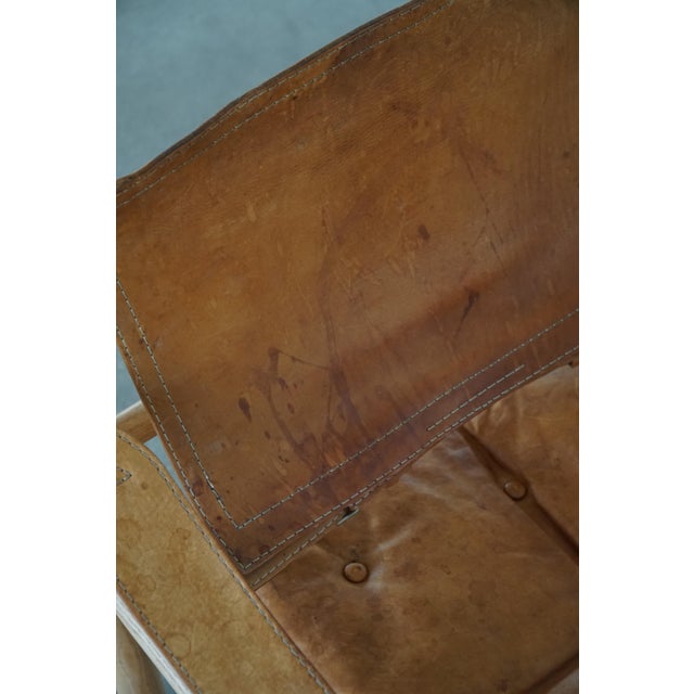Sirocco Lounge Chairs in Leather & Ash by Arne Norell for Aneby Mobler, 1960s, Set of 2 For Sale - Image 14 of 18