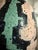 1960s Artful Painting Like Mid Century Modern Turned Pottery Ceramic Lamp For Sale - Image 5 of 10