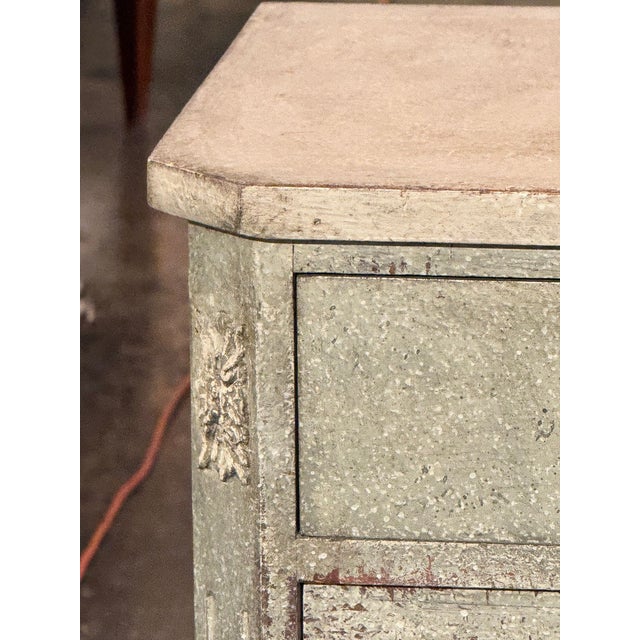 Early 20th C. Swedish Painted Side Cabinet For Sale In Dallas - Image 6 of 12