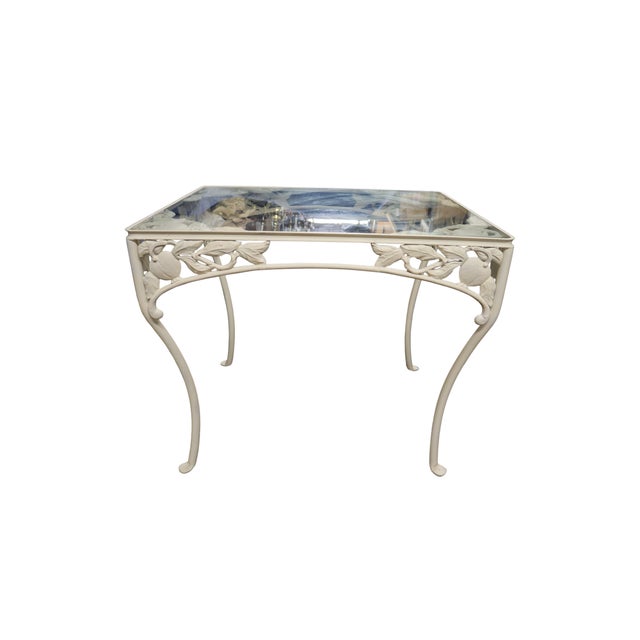 A charming mid-century patio set by celebrated luxury outdoor furniture designer and manufacturer Brown Jordan. This...