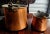 1960s Beautiful Vintage Swiss Copper Pails With Iron Handles - Pair For Sale - Image 5 of 9