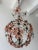 Glass 1920s French Peach Flower Ball Crystal Prisms Maison Baguès Style Chandelier For Sale - Image 7 of 11