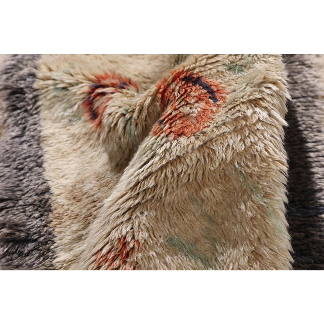 Vintage Turkish Tulu Rug, 02'06 X 05'01 For Sale In Dallas - Image 6 of 10