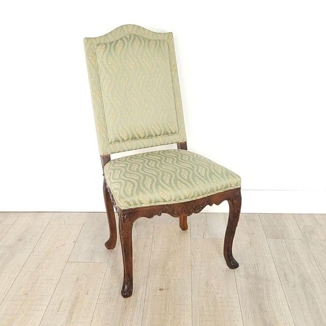 French Set of Six Regence Dining Chairs, Circa 1730 For Sale - Image 3 of 12
