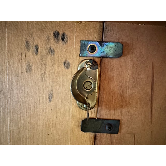 Mid 20th Century Mid 20th Century Monumental Henredon-Attributed Burl Wood Extension Dining Table For Sale - Image 5 of 9