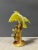 1940s California Pottery Ceramic Tropical Cockatoo on Hibiscus Branch Statue For Sale In Los Angeles - Image 6 of 13