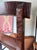 1900 - 1909 Antique Tiger Maple Side Chair With Woven Rush Seat For Sale - Image 5 of 18