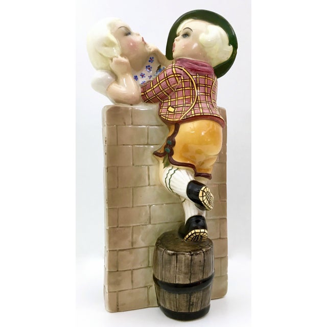 Ceramic Vintage Polished Ceramic Children Model by Ars Pulchra, 1950s For Sale - Image 7 of 7