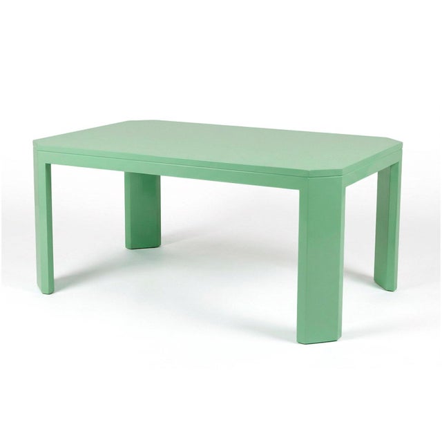Not Yet Made - Made To Order Acento Dining Table in Aquamarine Lacquer by Moanne For Sale - Image 5 of 7