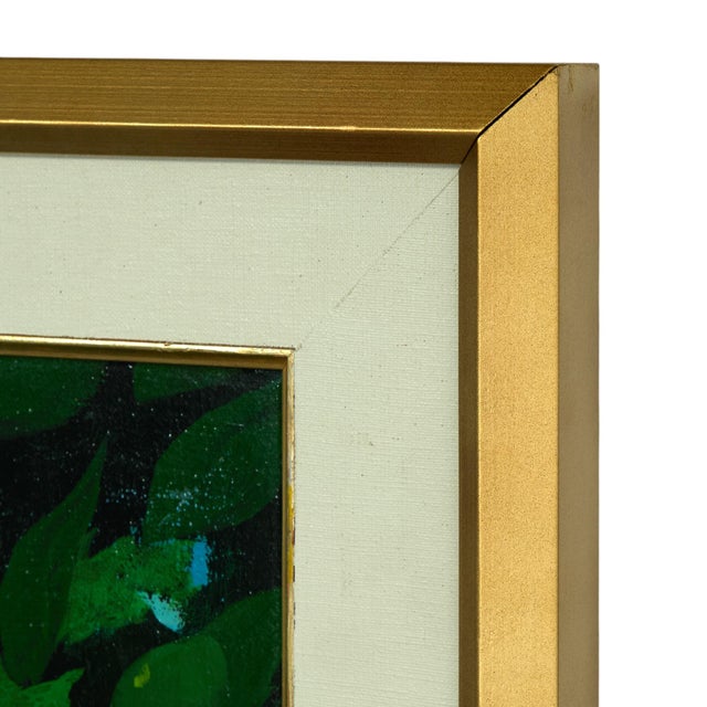 Vintage Tropical Beachscape Painting by John Kiraly For Sale - Image 9 of 10