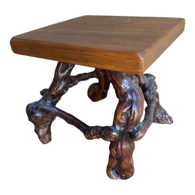 1990s French Grapevine Stool For Sale