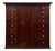 Rare Antique Apothecary Cabinet 16 Drawer Two Door Large Wood Storage For Sale