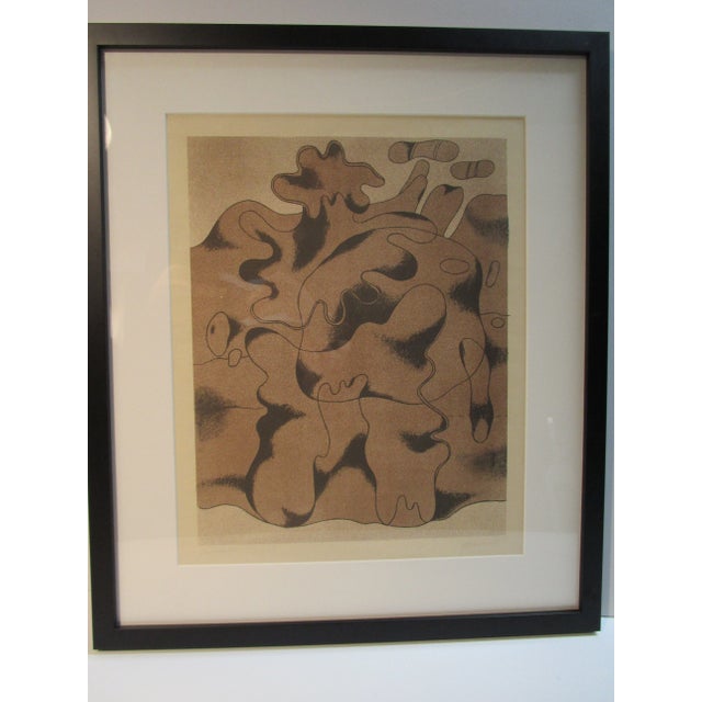 1930s Willi Baumeister Lithograph - "Waldmensch (Tertiär Gestalt)" Signed For Sale - Image 5 of 9