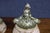 Pair of Italian Marble and Bronze Cherub Lidded Boxes For Sale - Image 9 of 10