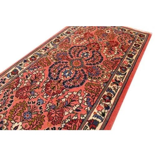 Middle Eastern Sarough Rug in Wool For Sale - Image 6 of 11