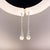 2010s Akoya Pearl Earrings 14k White Gold Certified For Sale - Image 5 of 13